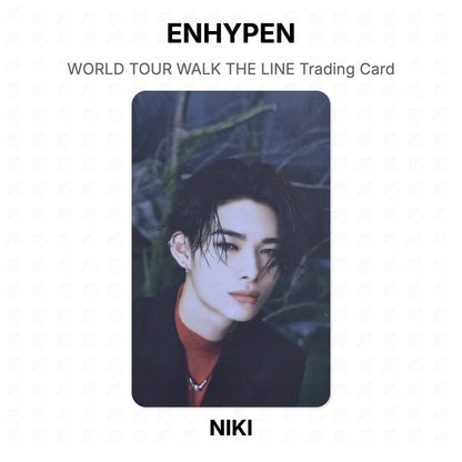 ENHYPEN WORLD TOUR WALK THE LINE Trading Card Official Photocard