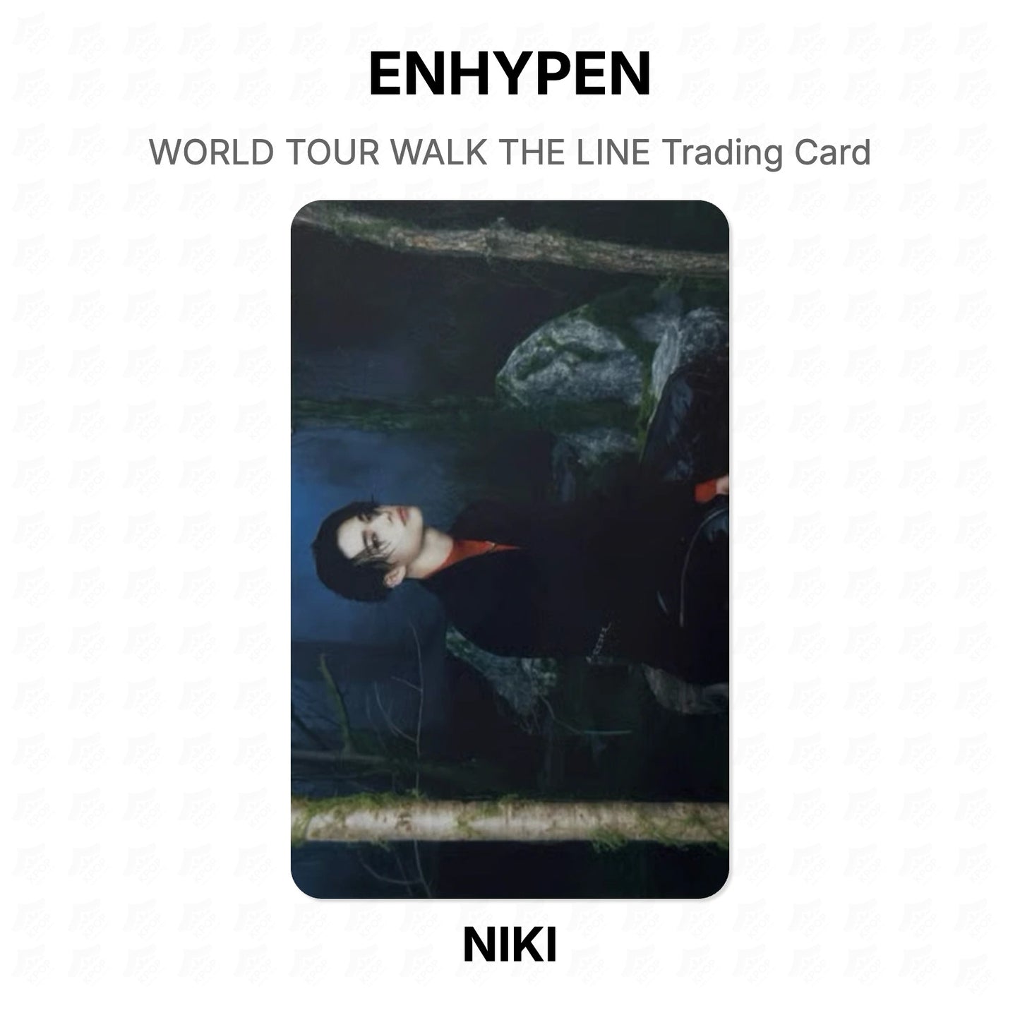 ENHYPEN WORLD TOUR WALK THE LINE Trading Card Official Photocard