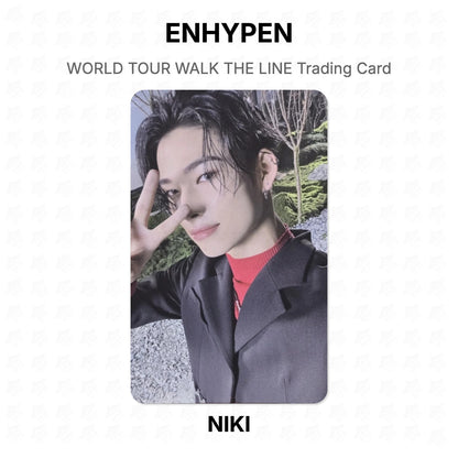 ENHYPEN WORLD TOUR WALK THE LINE Trading Card Official Photocard