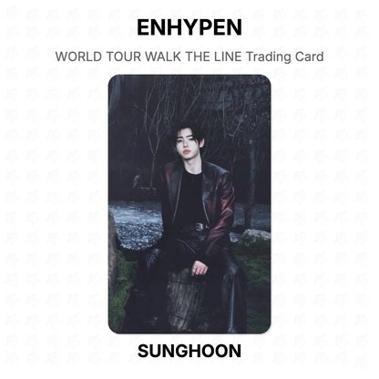 ENHYPEN WORLD TOUR WALK THE LINE Trading Card Official Photocard