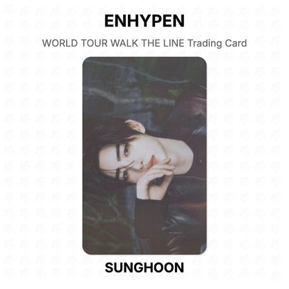 ENHYPEN WORLD TOUR WALK THE LINE Trading Card Official Photocard