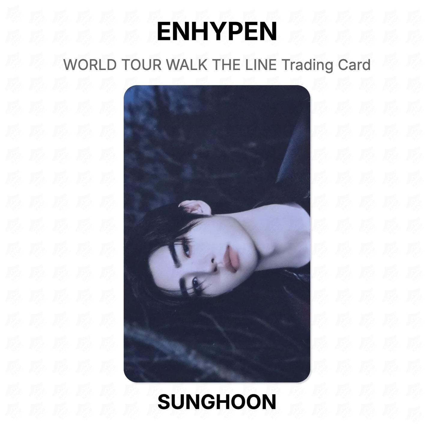 ENHYPEN WORLD TOUR WALK THE LINE Trading Card Official Photocard