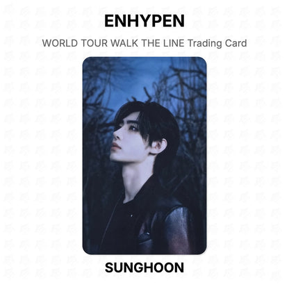 ENHYPEN WORLD TOUR WALK THE LINE Trading Card Official Photocard