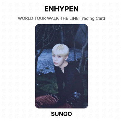 ENHYPEN WORLD TOUR WALK THE LINE Trading Card Official Photocard