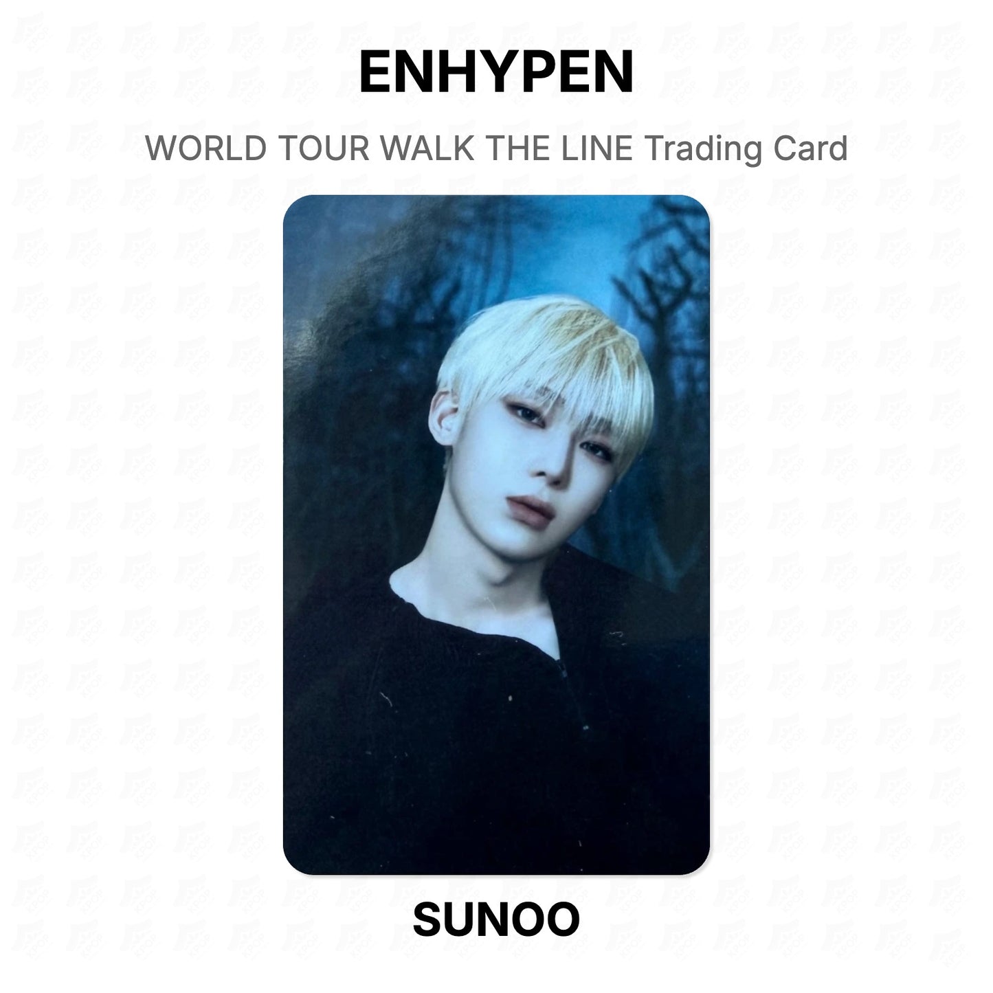 ENHYPEN WORLD TOUR WALK THE LINE Trading Card Official Photocard