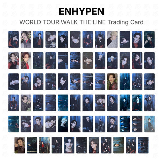 ENHYPEN WORLD TOUR WALK THE LINE Trading Card Official Photocard