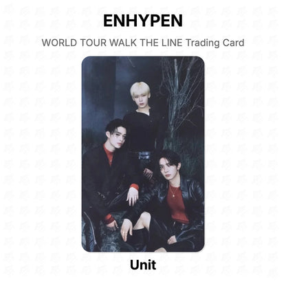 ENHYPEN WORLD TOUR WALK THE LINE Trading Card Official Photocard
