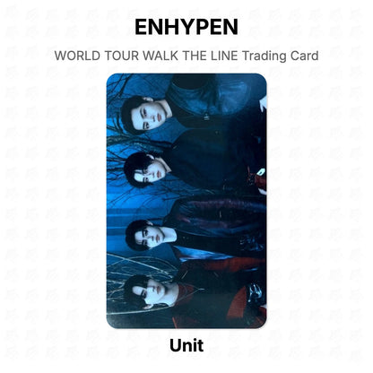 ENHYPEN WORLD TOUR WALK THE LINE Trading Card Official Photocard