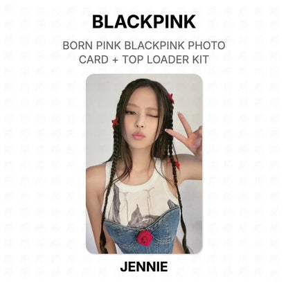 BLACKPINK BORN PINK BLACKPINK PHOTO CARD + TOP LOADER KIT Official Photocard