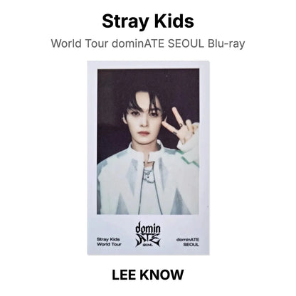 Stray Kids World Tour dominATE SEOUL Blu-ray 官方小卡