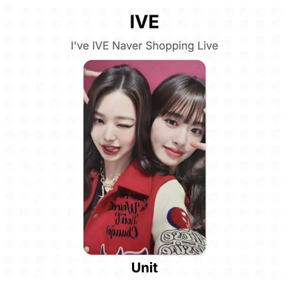 IVE I've IVE Naver Shopping Live Official Photocard
