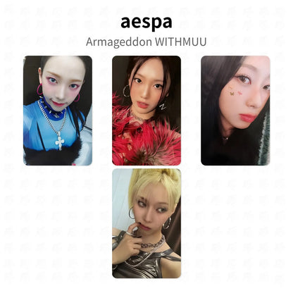 aespa Armageddon WITHMUU Official Photocard