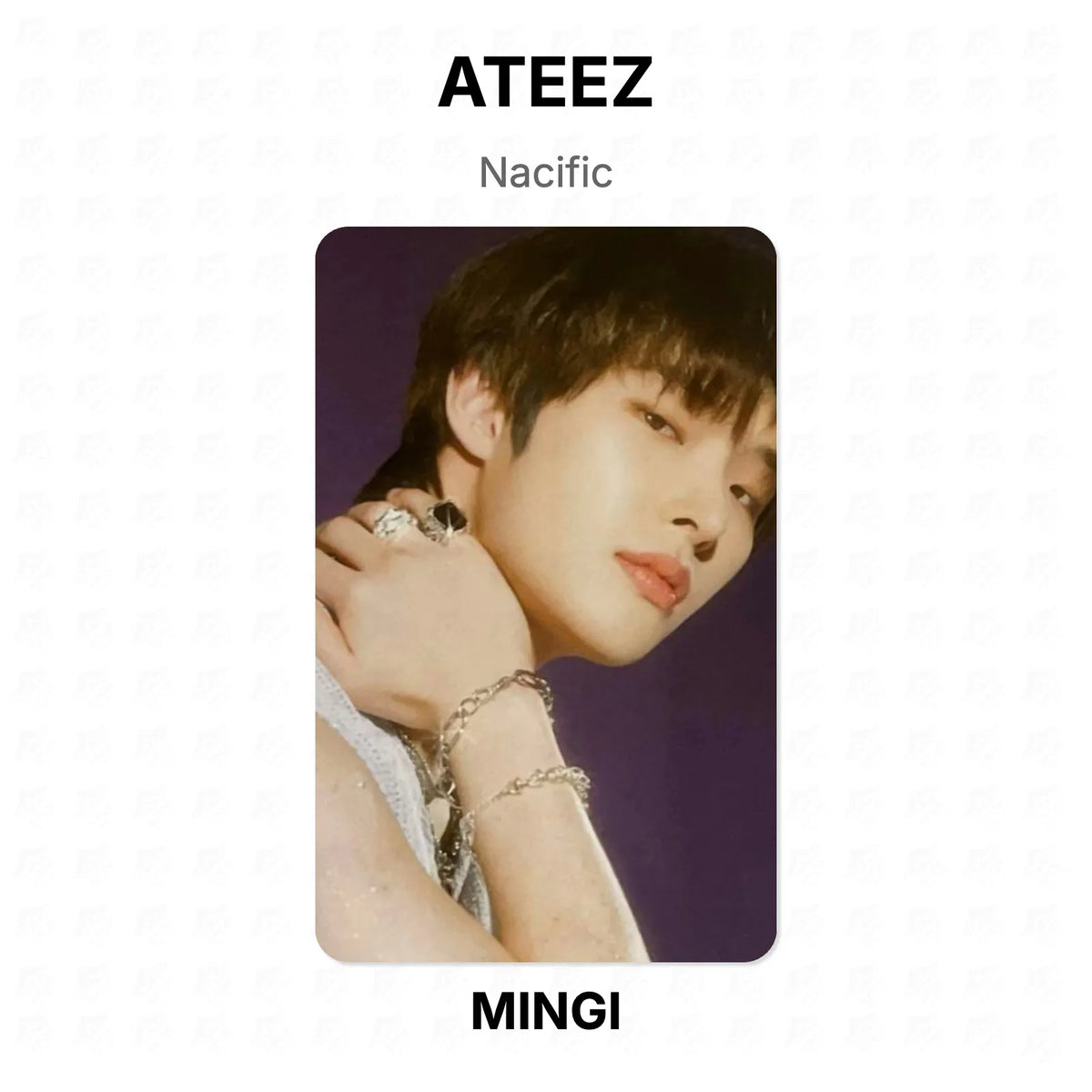 ATEEZ Nacific Official Photocard