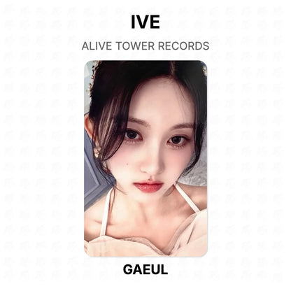 IVE ALIVE TOWER RECORDS Official Photocard