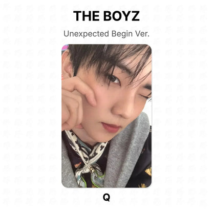 THE BOYZ Unexpected Begin Ver. Official Photocard