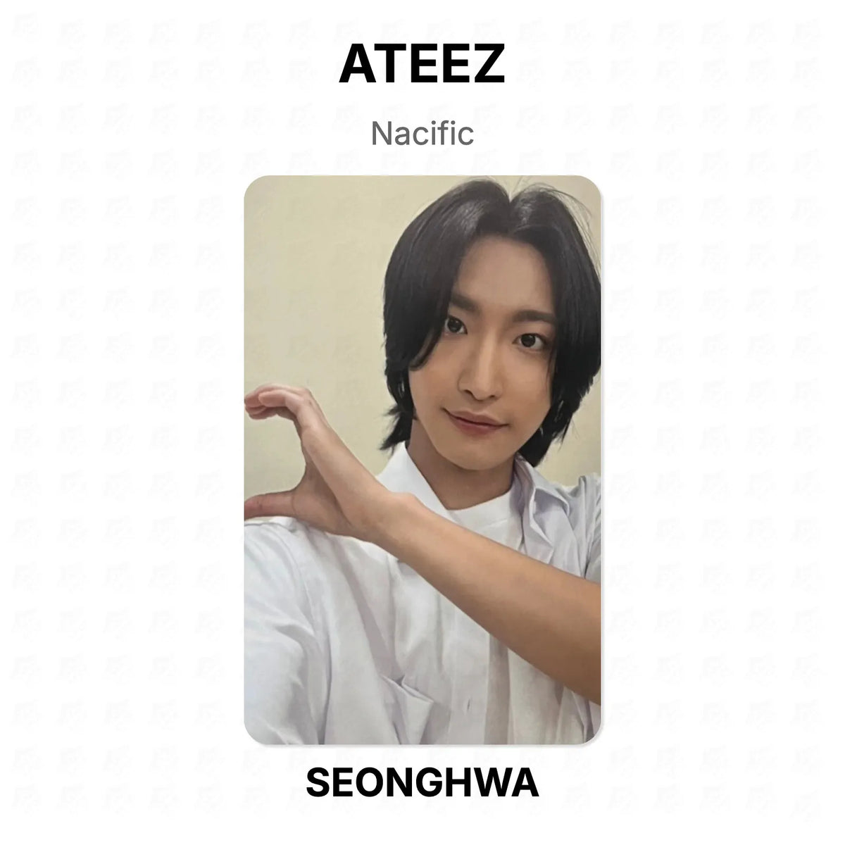 ATEEZ Nacific Official Photocard