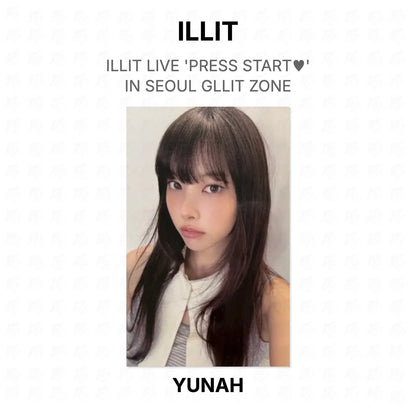 ILLIT LIVE 'PRESS START♥︎' IN SEOUL GLLIT ZONE Official Photocard