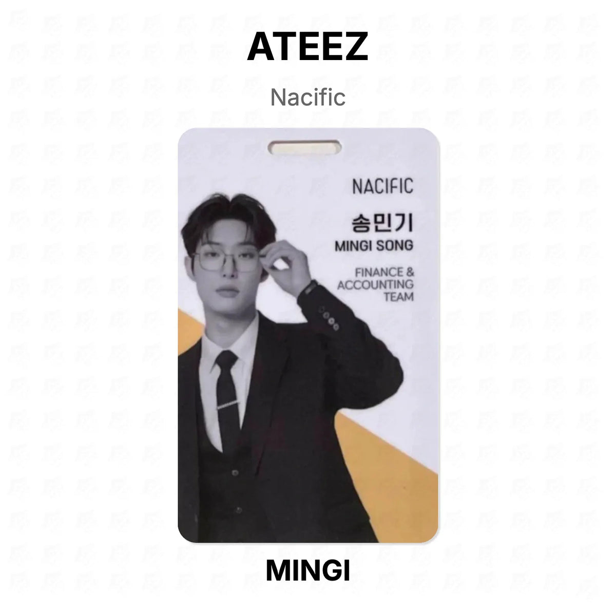 ATEEZ Nacific Official Photocard