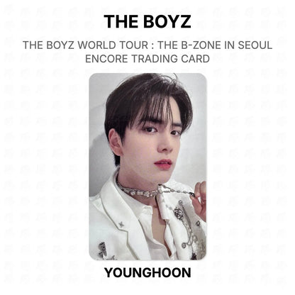 THE BOYZ WORLD TOUR : THE B-ZONE IN SEOUL ENCORE TRADING CARD Official Photocard