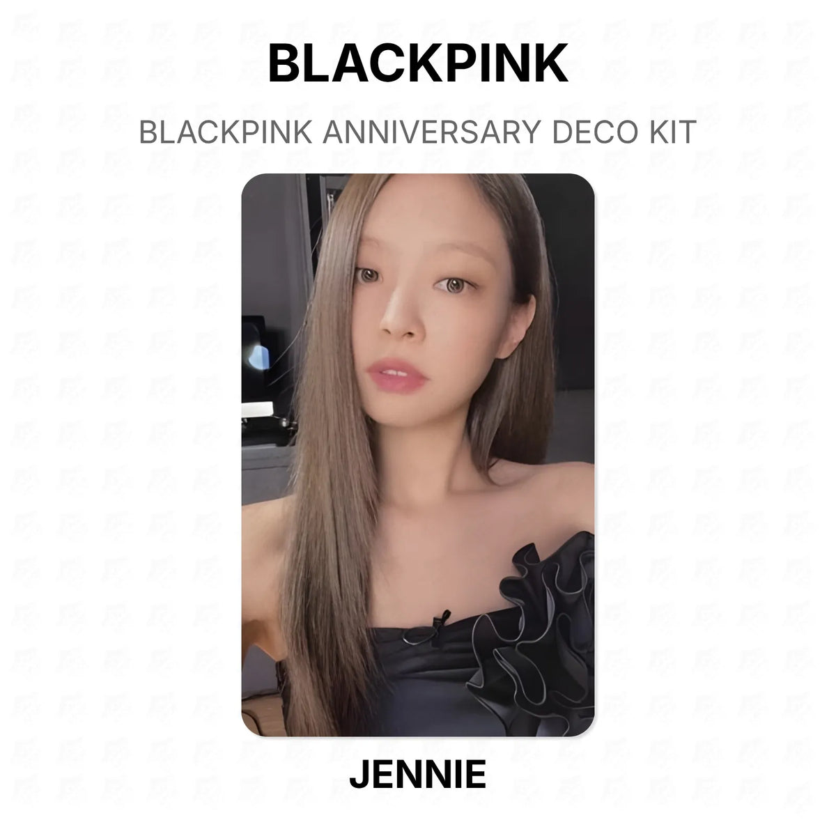 BLACKPINK ANNIVERSARY DECO KIT Official Photocard