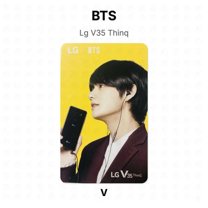 BTS Lg V35 Thinq photocard oficial