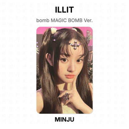 ILLIT bomb MAGIC BOMB Ver. Official Photocard