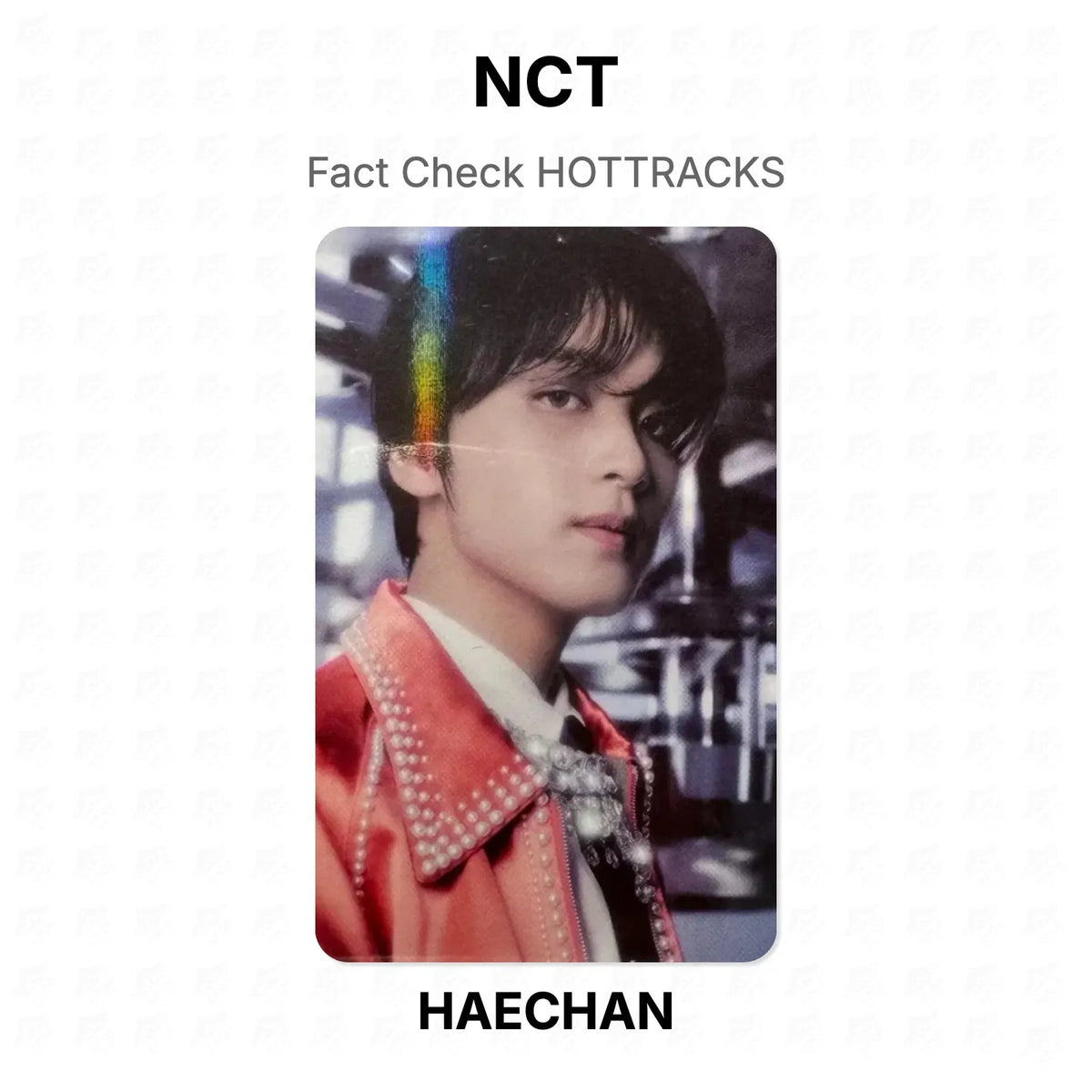 NCT Fact Check HOTTRACKS Official Photocard