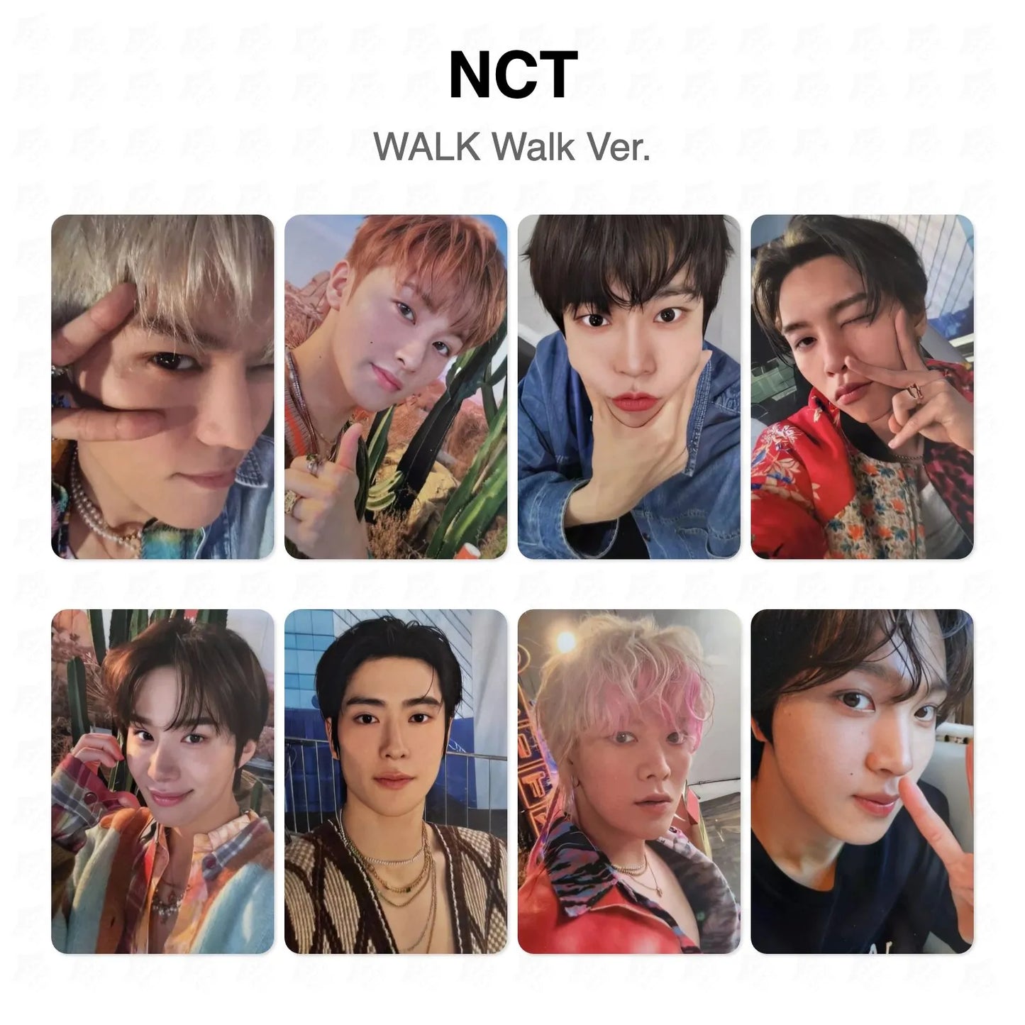 NCT WALK Walk Ver. Official Photocard