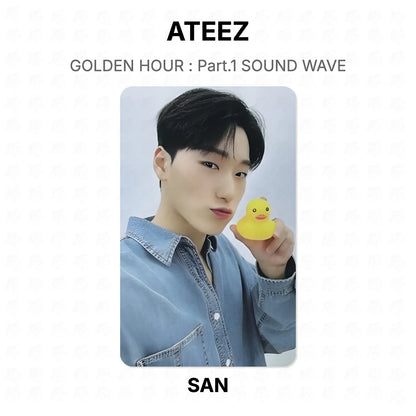 ATEEZ GOLDEN HOUR : Part.1 SOUND WAVE Official Photocard
