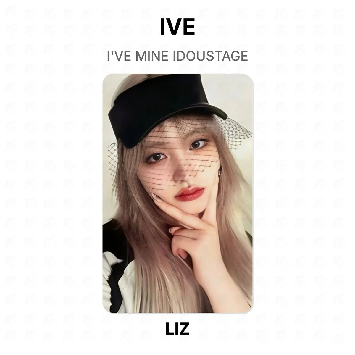 IVE I'VE MINE IDOUSTAGE Official Photocard