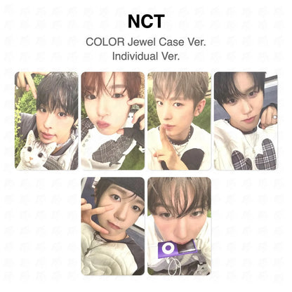 NCT COLOR Jewel Case Ver. Individual Ver. Official Photocard