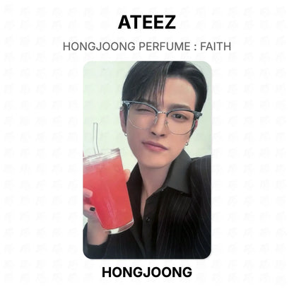 ATEEZ HONGJOONG PERFUME : FAITH Official Photocard