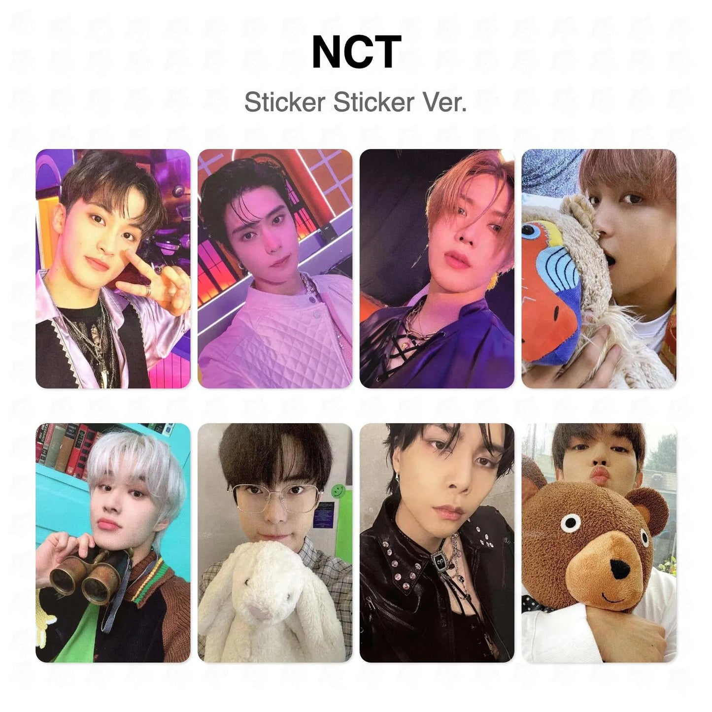 NCT Sticker Sticker Ver. Official Photocard