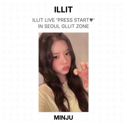 ILLIT LIVE 'PRESS START♥︎' IN SEOUL GLLIT ZONE Official Photocard