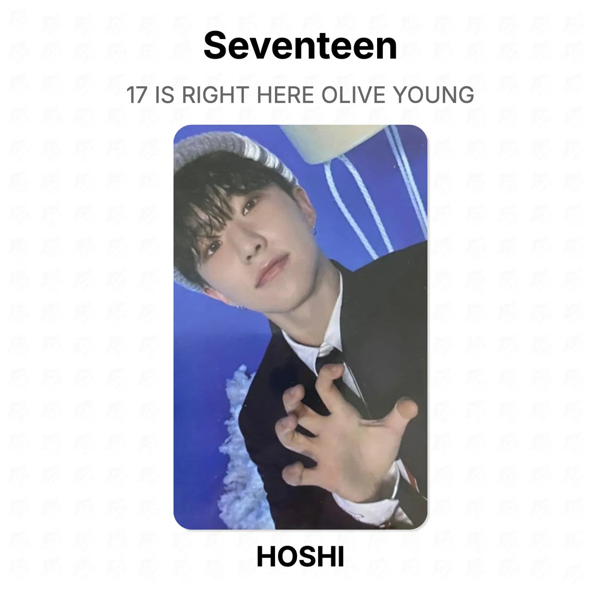 Seventeen 17 IS RIGHT HERE OLIVE YOUNG Official Photocard