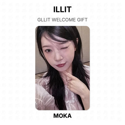 ILLIT GLLIT WELCOME GIFT Official Photocard