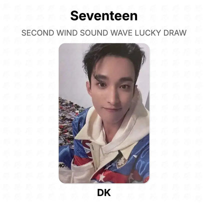 Seventeen SECOND WIND SOUND WAVE LUCKY DRAW Official Photocard