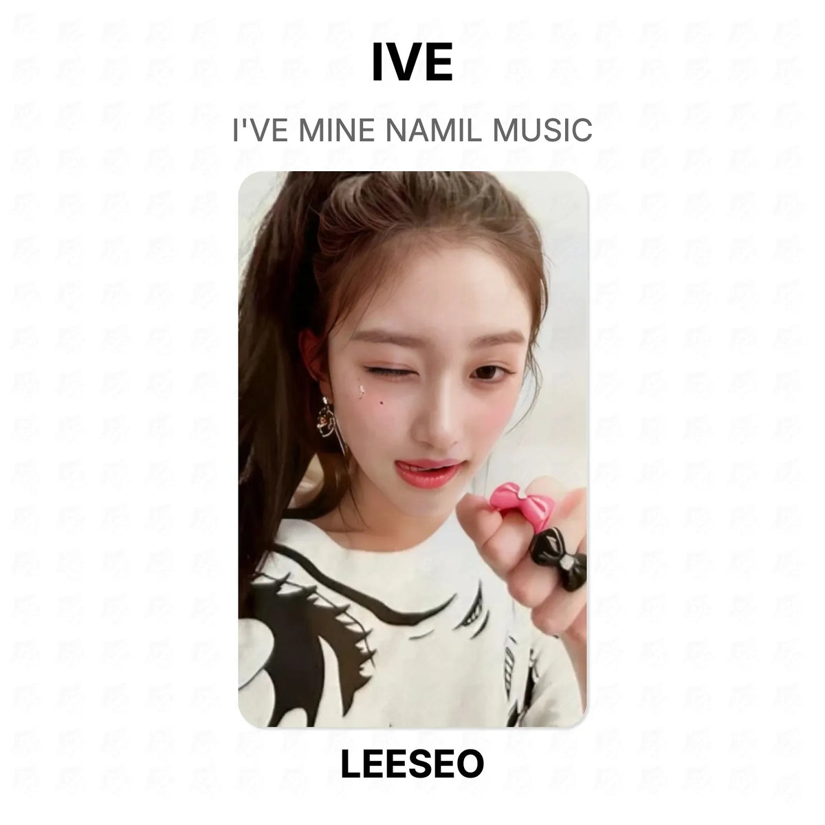 IVE I'VE MINE NAMIL MUSIC Official Photocard