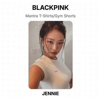 BLACKPINK Mantra T-Shirts/Gym Shorts Official Photocard