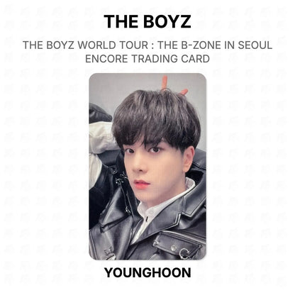 THE BOYZ WORLD TOUR : THE B-ZONE IN SEOUL ENCORE TRADING CARD Official Photocard