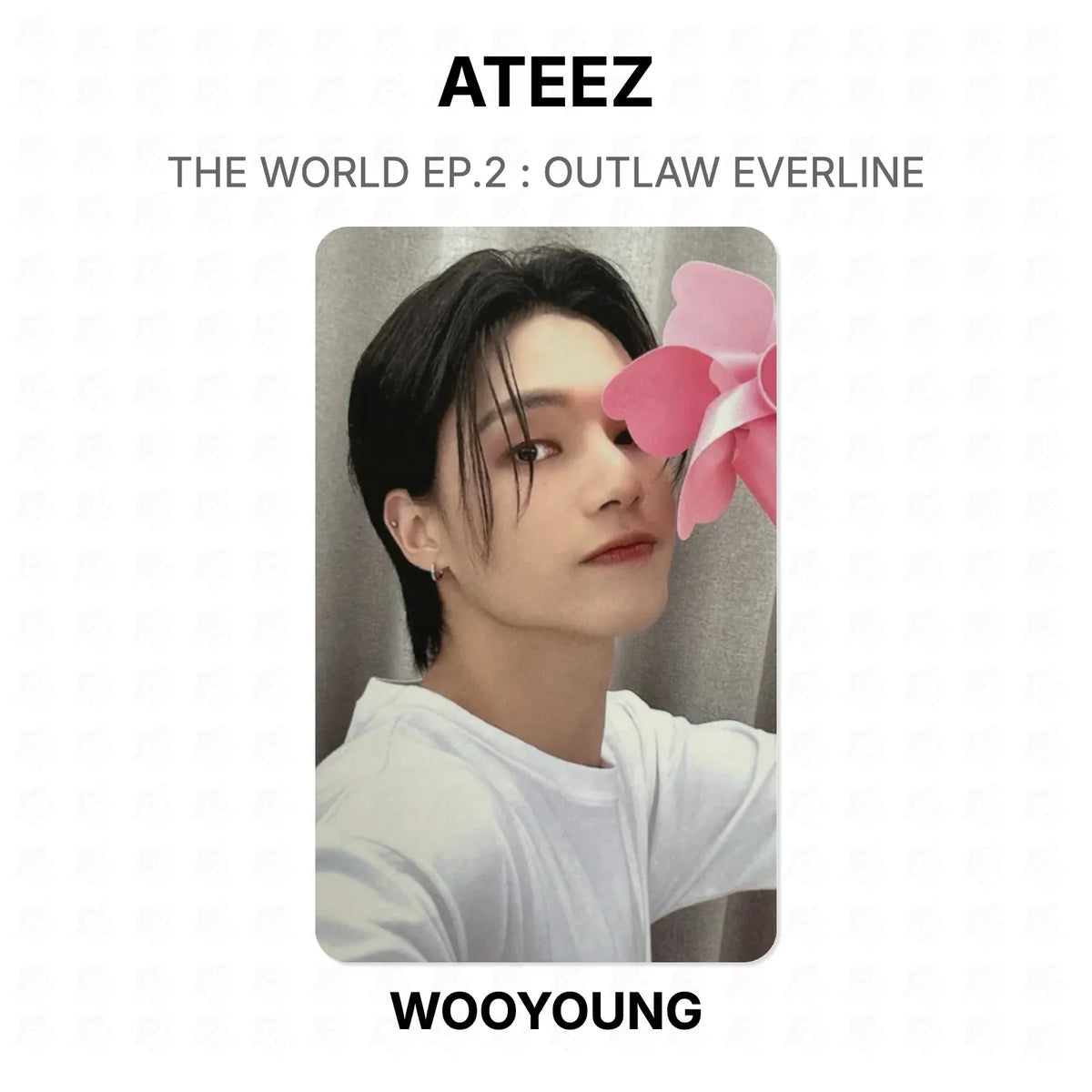 ATEEZ THE WORLD EP.2 : OUTLAW EVERLINE Official Photocard