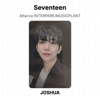 Seventeen Attacca INTERPARK/MUSICPLANT photocard ufficiale