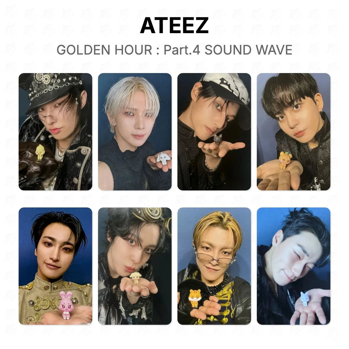 ATEEZ GOLDEN HOUR : Part.4 SOUND WAVE Official Photocard