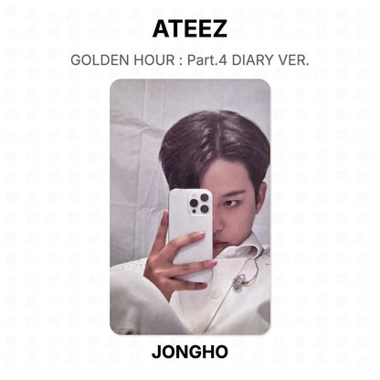 ATEEZ GOLDEN HOUR : Part.4 DIARY VER. Official Photocard