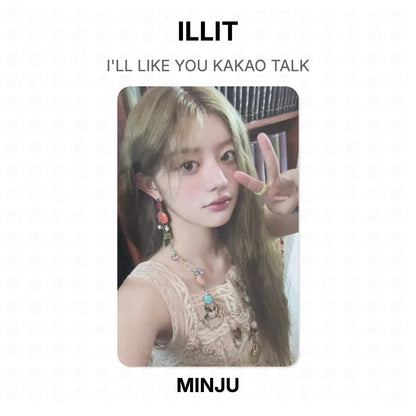 ILLIT I'LL LIKE YOU KAKAO TALK Official Photocard
