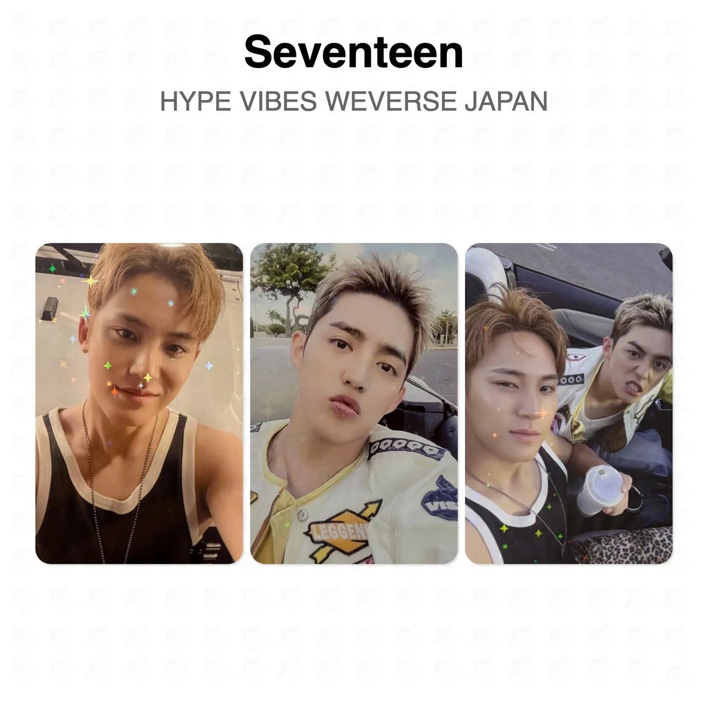 Seventeen HYPE VIBES WEVERSE JAPAN Official Photocard