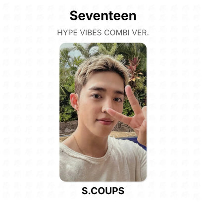 Seventeen HYPE VIBES COMBI VER. Official Photocard