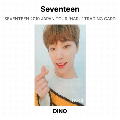 Seventeen 2019 JAPAN TOUR 'HARU' TRADING CARD Official Photocard
