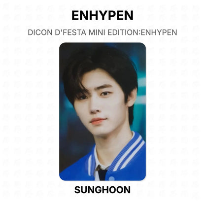 ENHYPEN DICON D'FESTA MINI EDITION:ENHYPEN Official Photocard