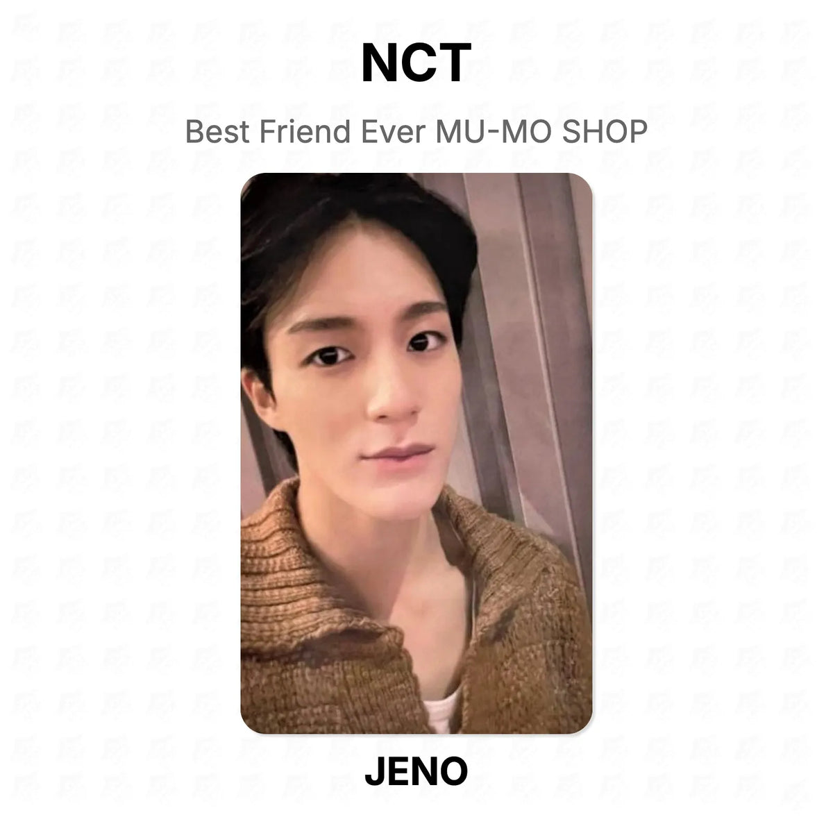 NCT Best Friend Ever MU-MO SHOP Official Photocard